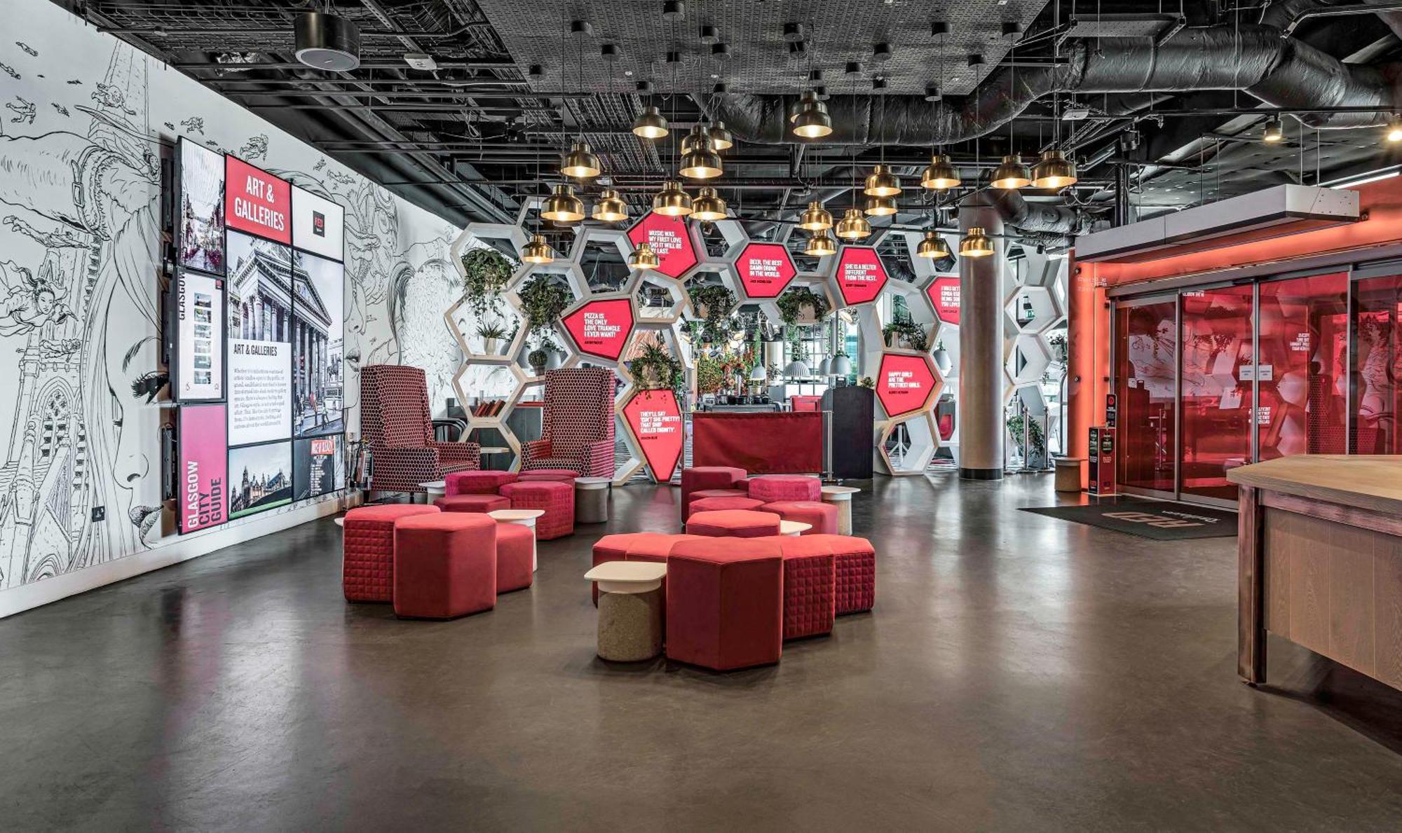 Radisson Red Hotel, Глазгоу Екстериор снимка