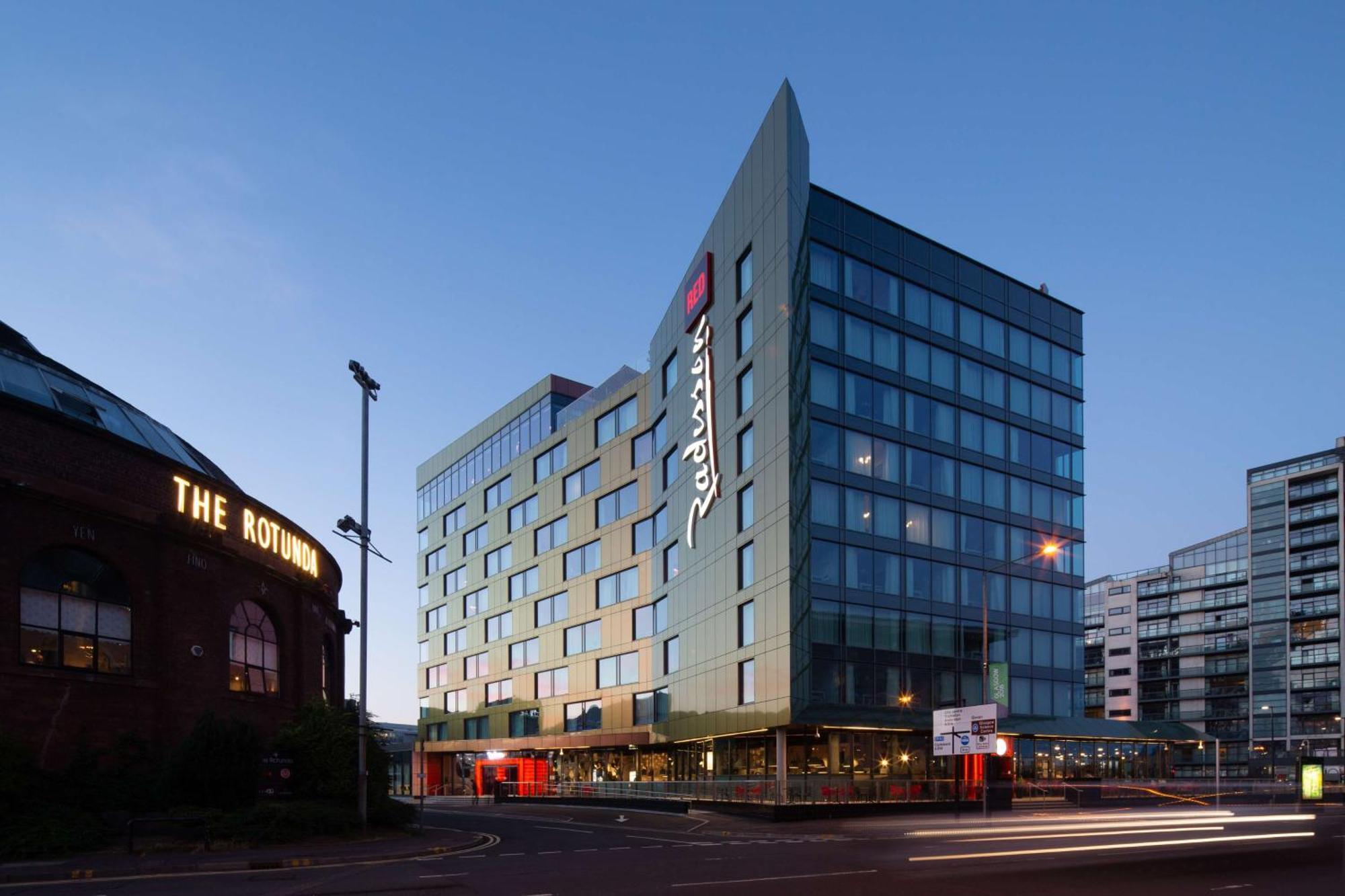 Radisson Red Hotel, Глазгоу Екстериор снимка